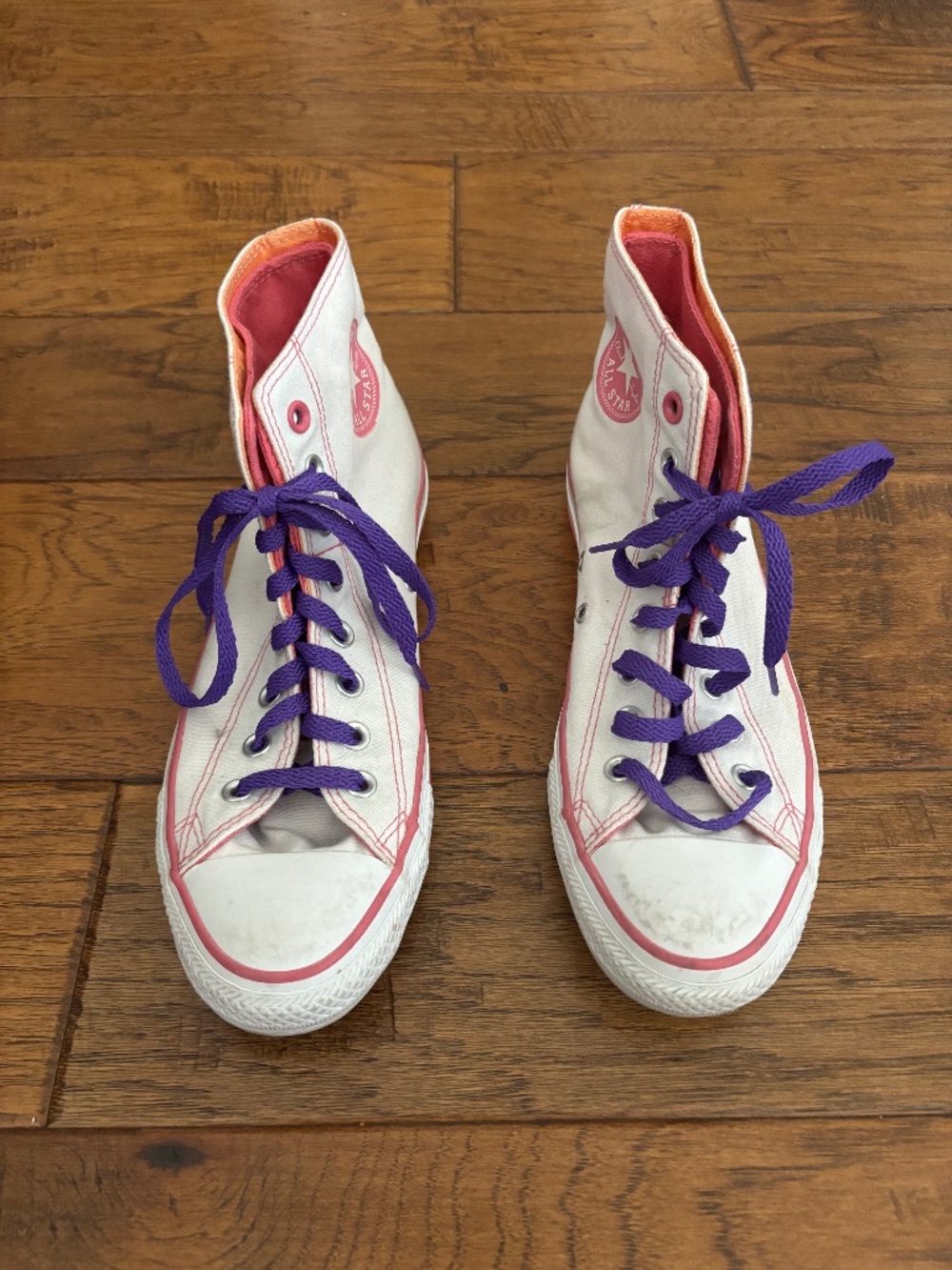 Converse Double Tongue High Top Sneakers